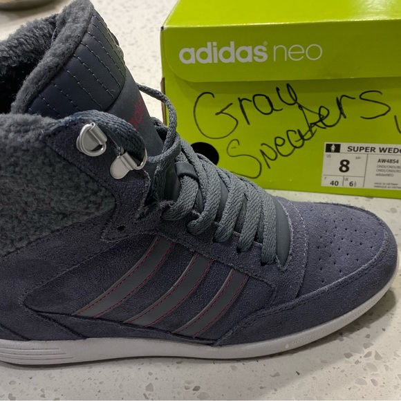 Adidas super wedge w sneakers grey and pink - Picture 4 of 16